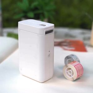 NIIMBOT D101 เครื่องพิมพ์ฉลากความกว้างสูงสุด 10-25 มม. เครื่องพิมพ์สติกเกอร์ Bluetooth พร้อมกระดาษฉลาก รองรับ iPhone Android APP