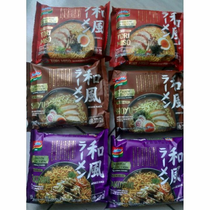 INDOMIE - Japanese Ramen Series - Premium Collection | Lazada