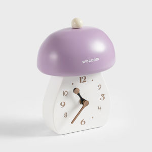 WOZOOM Home Luxury Table Clock Simple Creative Sitting Style Entrance Living Room Decorative Tabletop Decorations Wooden Material