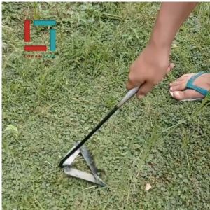 Cangkul Kecil Berkebun Dengan Pacul Garuk Gali Tanah Rumput untuk Kebun Pertania/Bahan Besi Sepuh