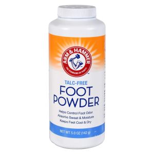 [U.S.A] Arm & Hammer Talc-Free Foot Powder- Phấn khử mùi và hút ẩm chân không chứa bột Talc. 142gam