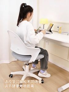 BLH Computer Chair Childrens Study Chair Height Adjustable kerusi Typist Chair Home Office Chair Executive Chair 儿童写字椅