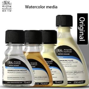 1 Bottle Winsor Newton Watercolor Paint Medium 75mL Art Masking FluidGum ArabicOx Gall LiquidBlendingIridescent Artist Water colour Painting Mediums Varnishes