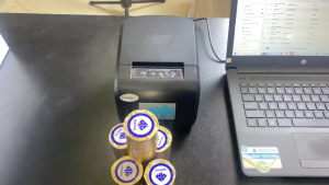 Thùng 50 cuộn 100 cuộn giấy in hóa đơn giấy in bill K80*45 - Quản Pos