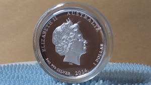 2014 Year Of Horse 1 oz Silver Proof High Relief Coin