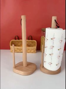 (แกนใหญ่)🌿 แกนทิชชู่ไม้ แกนใส่ทิชชู่สไตล์มินิมอล แกนใส่ทิชชู่ไม้ แกนใส่กระดาษทิชชู่ ไม้บีช🌿
