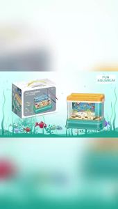 Mainan Anak Fun Aquarium Pancingan Ikan Magnetic Fish Tank Feeding