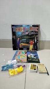 Gameboard Ticket to Ride New York: Permainan Papan Strategi yang Menghibur