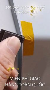 Xử lý vết xước xe Xóa vĩnh viễn Sơn thật rửa xe ko trôi Đủ màu xe