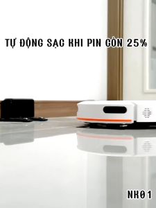 [BH 12 THÁNG] Robot Hút Bụi Máy Hút Bụi Lau Nhà NK01 Máy Hút Bụi Tự Động - Lực Hút Siêu Mạnh 4000pa  Có Hộp Nước Chế Độ Tự Sạc App Điều Khiển Chống Rơi.