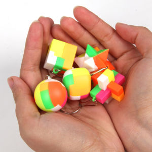 Educational Creative Toys Adult Senior Student Intelligence Mini Six Kong Ming Burr Puzzle Student Prizes