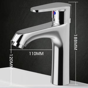 ZHUOLESHI | Single Hole Cold and Hot Water Faucet for Basin
