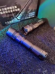 20000LM Super Bright LED Handheld Flashlight Long Range Zoom Tactical Flashlight Rechargeable Torch for Outdoor Camping Light