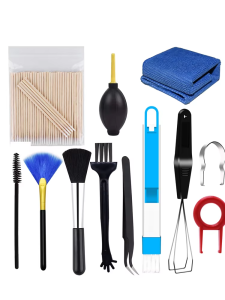 Mechanical Keyboard Cleaning Tool Key Puller Cleaning Shaft Puller Cleaning Keyboard Brush Cleaning Scrubbing Laptop Compute
