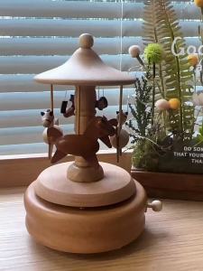 Rotating Musical Box Ornament