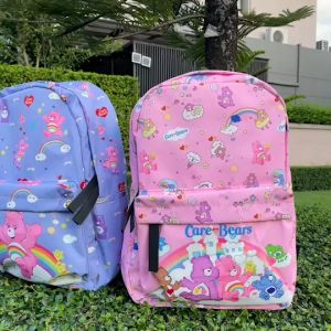 โคตรน่ารัก กระเป๋าเป้สะพายหลังลายน้องหมี ขนาด 16 นิ้ว กันน้ำได้