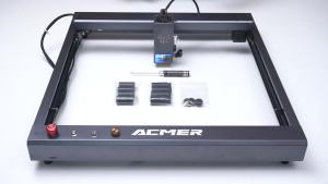 ACMER | ACMER Metal Heightening Risers Laser Engraving Leg Expansion Metal Heighten Column Kit For M2 Rotary Roller Module P1/P2/P1S