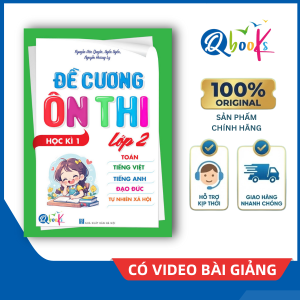 Sách - Đề cương ôn thi - Lớp 2 - Học kì 1 (Qbooks)