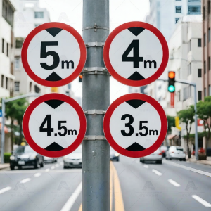 RUIKELAIXIANG | Height Limit Warning Sign Reflective Customizable