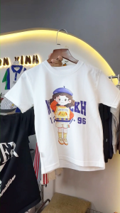 Bộ Đồ Quần Áo Trẻ Em Bé Gái Tay Ngắn Phối Quần Giả Váy Cotton 4 Chiều Cô Gái ChiBi NEKH - CON XINH