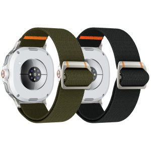 Elastic Sport Bands For Samsung Galaxy Watch 8 Classic 46mm/Watch8 44mm 40mm Stretchy Nylon Solo Loop Replacement Strap Bracelet