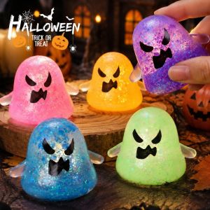 Slow Rebound Soft Pinch Toy Cute Halloween Soft Squeeze Fidget Toys Stress Relief Decompression Ball For Halloween Gifts