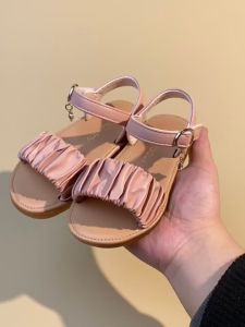 Dép Quai Hậu Bé Gái Da Mềm Dép Bé Gái Quai Nhún Cách Điệu Siêu Mềm Êm ChânChống Trơn Trượt Cho Bé Gái 1-6 Tuổi