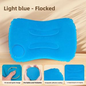 MONLEYTA | Portable Inflatable Travel Lumbar Pillow High Speed Rail Sleep Aid Seat Backrest Cushion Napping Resting Essential Sleeping Aid