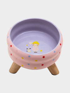 Petdebby | Cartoon Anti-Overturn Feeding Bowl