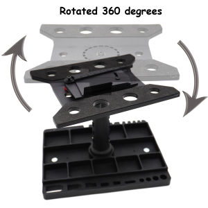 RC Cars Work Stand Assembly Platform Repair Station 360 Degree Rotate Adjustable Height for 1/10 1/8 1/12 1/14 1/16 RC Car Model