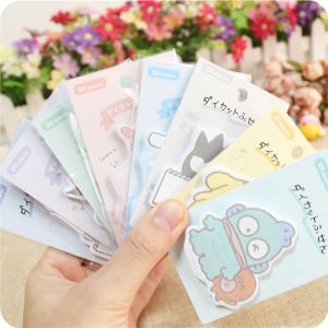 Cartoon Shaped Sticky Notes Cute Multi Use Student Sticky Note Book Message Paper Can Be Stuck on Various Surfaces Business Supplies