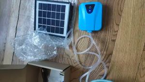 Rechargeable solar oxygen pump USB charging pond aerator aquarium pump solar pool pond fish tank aerator
