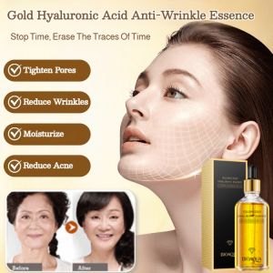 【Back to 18】Gold Hyaluronic Acid Anti-Wrinkle Essence Shrink Pores Anti Aging Anti Wrinkle Plant Skin Care