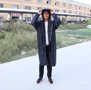 🧥 Premium Long Waterproof Rain Coat Army Baju Hujan Jacket Motorcycle Raincoat Bike Bicycle Jaket 防水连身雨衣 Rain Coat