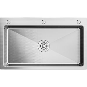 SHENYUAN | Thickened 304 Stainless Steel Kitchen Sink One Large Basin