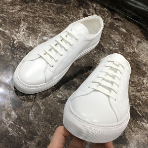 Common Black Shoes Ins the Same White Shoes Casual Couple All-Match White Board Shoes Men K-style Flats Fashion