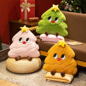 Đồ Chơi Búp Bê Cây Thông Giáng Sinh Dễ Thương Đệm Ghế Sofa Đồ Chơi Búp Bê Hoạt Hình Đệm Đồ Chơi Vải PP Đệm Đệm Trang Trí Giáng Sinh