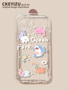 Ultra-Thin Full-Coverage Silicone Phone Case for Apple 15 iPhone 14 pro Max Transparent Cute Dog 12 Mini Clear 16 Autumn Winter SE3