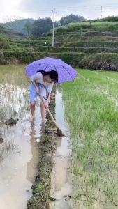 Ô Đội Đầu Nón Cố Định Ô Dù 2 Tầng Che Nắng Mưa Câu Cá Dã Ngoại - Mũ Rộng Vành Gieo Cấy Ngoài trời 3 Màu Cho Nam Nữ