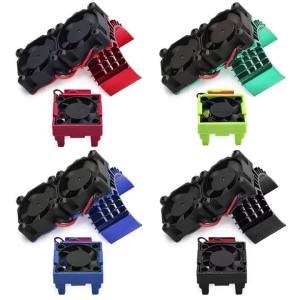 ONEVAN | Traxxas 3340 Upgrade Cooling Kit VXL3S ESC Fan Heatsink for 540 Motor Fits Slash Rustler Stampede 4WD Models