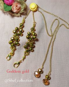 konektor masker twin1 Goddess gold