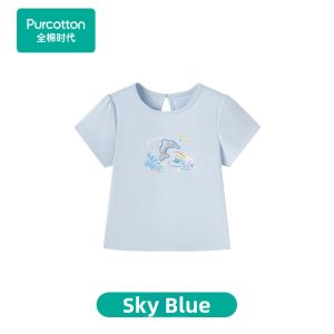 Purcotton | Cool Printed Cotton Breathable Childrens T-shirt