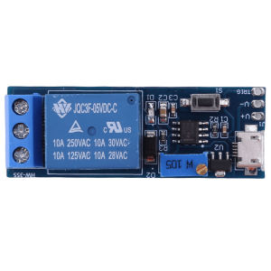 Kích hoạt Bộ hẹn giờ mô-đun Rơle 5V-30V Độ trễ thời gian bảng công tắc điện áp rộng linh kiện điện tử