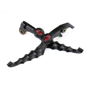 Skull Zombie คลัทช์เบรคคันโยกรถจักรยานยนต์สีดําสําหรับ Honda Shadow CB750 Nighthawk VT 750 600 1100 1300 VF VTX Magna