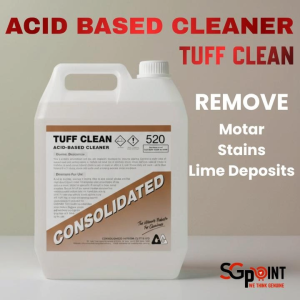 5L Heavy Duty Acid Cleaner – Removes Rust Scale Lime & Hard Stains | CONSOLIDATED | TUFF CLEAN