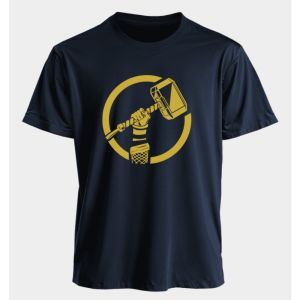 Marvel Mens and Womens T-shirts Thor Summer American Spring and Autumn New Classic Oversized Sporty Style Trendy Short-sleeved