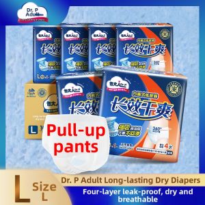Night Use Pull-up Diapers for Elderly and Postpartum Women L Size 6 Packs