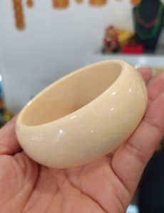 Vòng tay Nam nhựa giả Ngà Bản lớn mang lại May Mắn Hạnh phúc