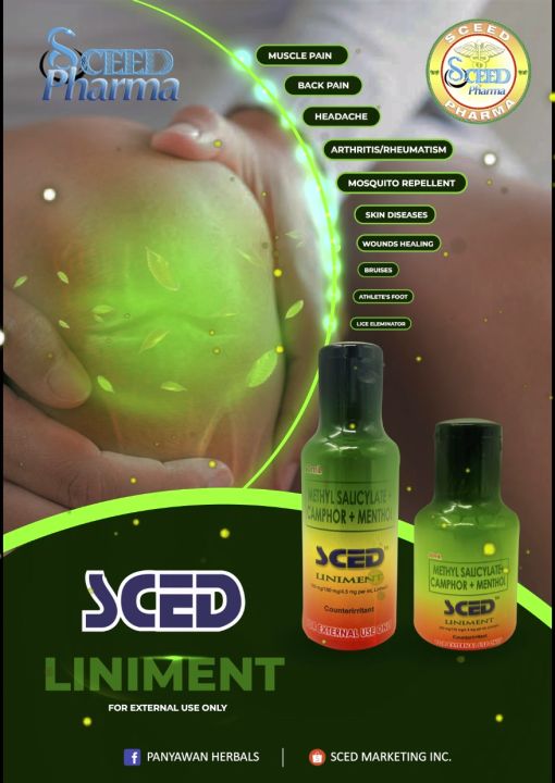 SCED Liniment (60ml)Buy 12 bottles with free 1 bottles 60ml