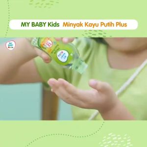 MY BABY KIDS Minyak Kayu Putih Plus 12 Jam 150ml 90ml 60 ml || Minyak Kayu Putih Anti Nyamuk